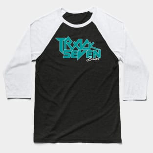 Teal Track Seven Band logo Baseball T-Shirt